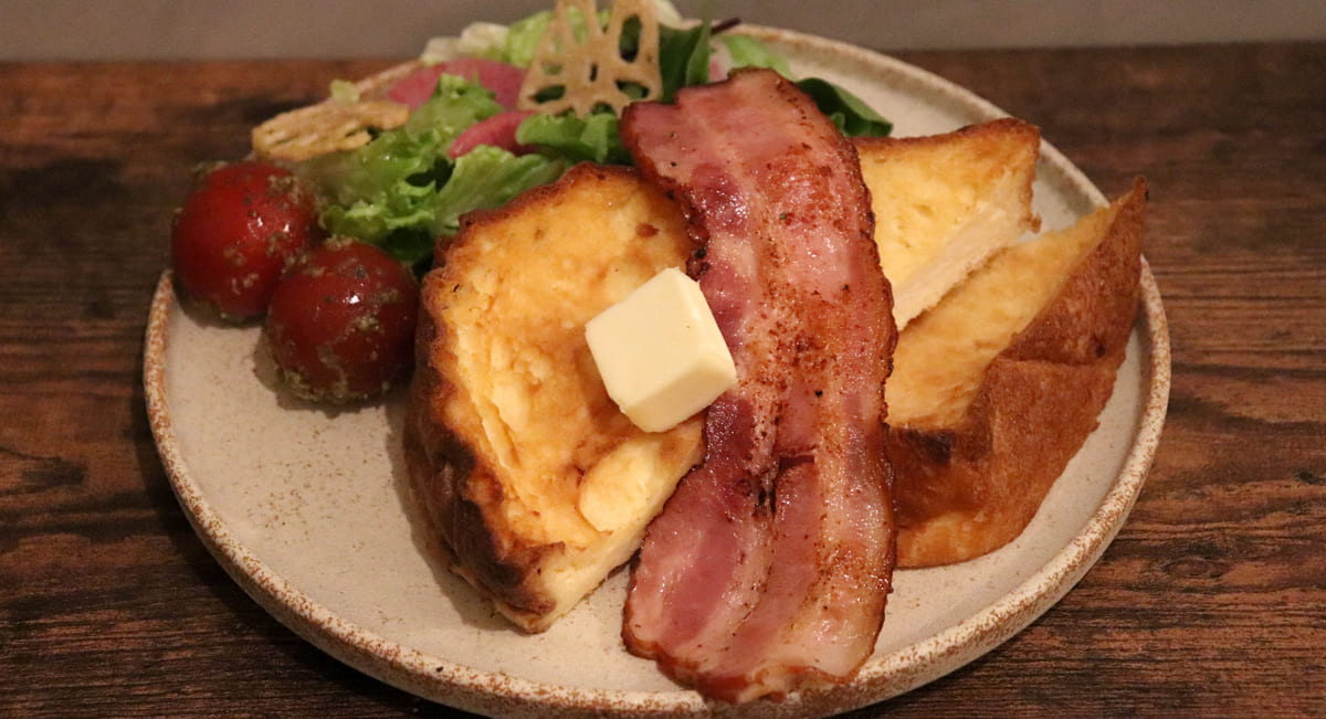 原宿・花ナ々ナ（ハナバナ）門前仲町のフレンチトースト1